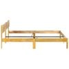 vidaXL Bed Frame without Mattress Solid Mango Wood 200 cm