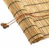 vidaXL Roller Blind Natural 60 x 220 cm Reed