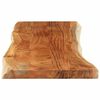 vidaXL Table Top 120x40x3.8 cm Rectangular&nbsp;Solid Wood Acacia Live Edge