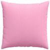 vidaXL Sofa Pillows 2 pcs Pink 80 x 80 cm Fabric