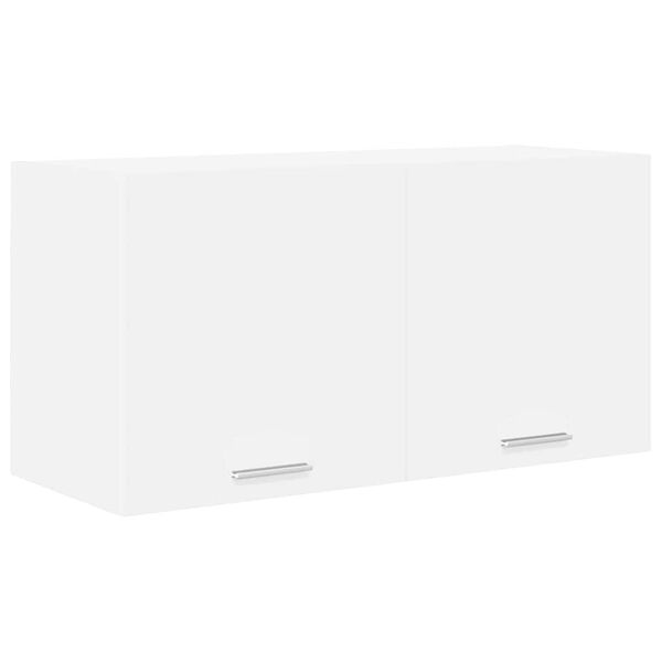 vidaXL Hanging Cabinet with Door White 80 x 31 x 40 cm Engineered Wood