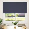 vidaXL Roller Blind Blackout Marine 145x150 cm Fabric Width 141.6 cm Polyester