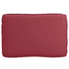 vidaXL Pallet Cushion for suitable for Seat Wine Red 120 x 80 x 12 cm