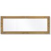 vidaXL Wall Mirror Baroque Style 140x50 cm Gold