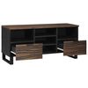 vidaXL TV Units with Drawer Walnut 100 x 33 x 46 cm Engineered wood