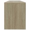 vidaXL TV Cabinet Sonoma Oak 120x30x37.5 cm Engineered Wood