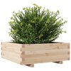 vidaXL Garden Planter 70x70x26.5 cm Solid Wood Pine