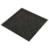 vidaXL Carpet 20 pcs Black 50 x 50 x 0.5 cm Bitumen