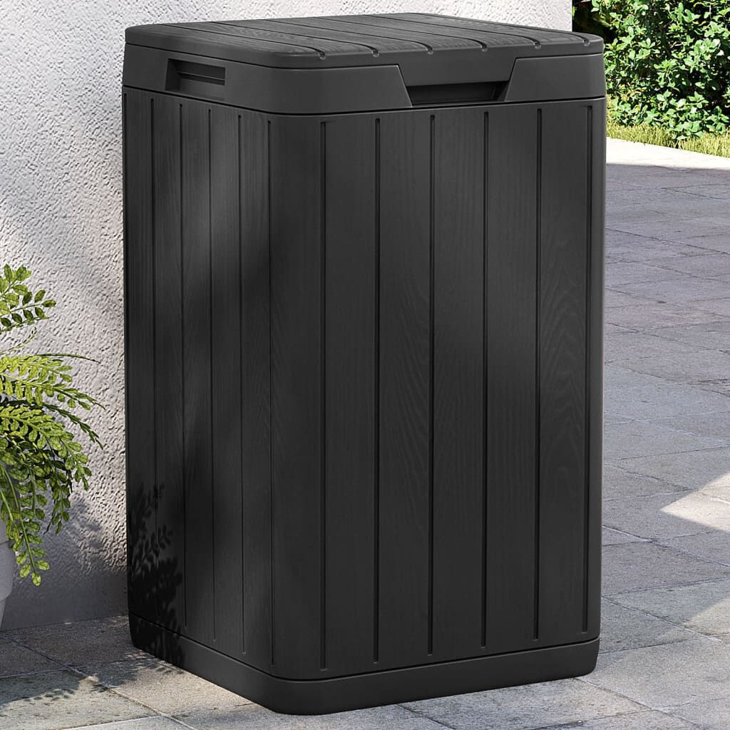 帽子 The Garbage & SSZ the garbage 5:52 WADA vidaXL Outdoor Garbage Bin Anthracite 38x38x65 cm PP | vidaXL.co.uk
