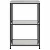 vidaXL Kitchen Storage with Shelf Silver 60 x 50 x 92 cm Steel