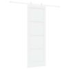 vidaXL Sliding Door 73.5 x 211 cm Engineered Wood White