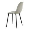 Venture Home Dining Chairs 2 pcs Polar Plastic Grey and Black