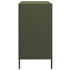 vidaXL Sideboard&nbsp;Olive Green 68x39x73.5 cm Cold-rolled Steel
