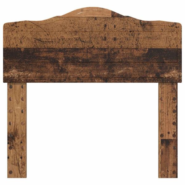 vidaXL Headboard with Headboard Old Wood 75 cm Engineered wood