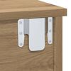 vidaXL Bedside Table Artisan Oak 40 x 31 x 15 cm Engineered Wood