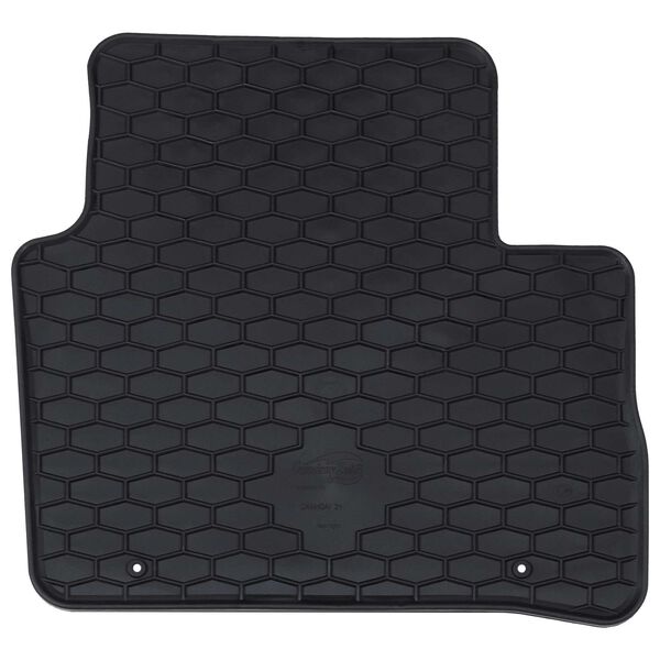 vidaXL Car Mat 4 pcs Black suitable for Nissan QASHQAI 2021- Rubber
