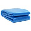 vidaXL Pool Cover | Blue | Thick PE film with air chambers | 500 x 300 cm