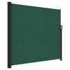 vidaXL Retractable Side Awning Dark Green 180x600 cm