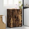 vidaXL Bathroom Cabinet with Storage Smoked Oak 60 x 35 x 80 cm