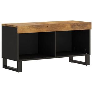 vidaXL TV Cabinet 85x33x43.5 cm Solid Wood Mango