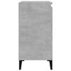 vidaXL Bedside Cabinet Concrete Grey 40x35x70 cm Engineered Wood