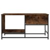 vidaXL Coffee Table Smoked Oak 85.5x51x45 cm Engineered Wood