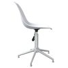 vidaXL Swivel Dining Chairs 6 pcs White PP
