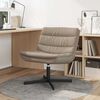 vidaXL Swivel Chair Cappuccino 63 x 75 x 76 cm PU