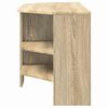 vidaXL Corner TV Cabinet Sonoma Oak 102 x 40.5 x 45 cm Engineered Wood