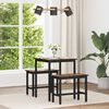 vidaXL Dining Tables 60 x 60 x 75 cm METAL
