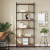 vidaXL Bookcase Old wood 76 x 32 x 192 cm Engineered wood