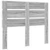 vidaXL Headboard Grey Sonoma 135 cm Engineered Wood