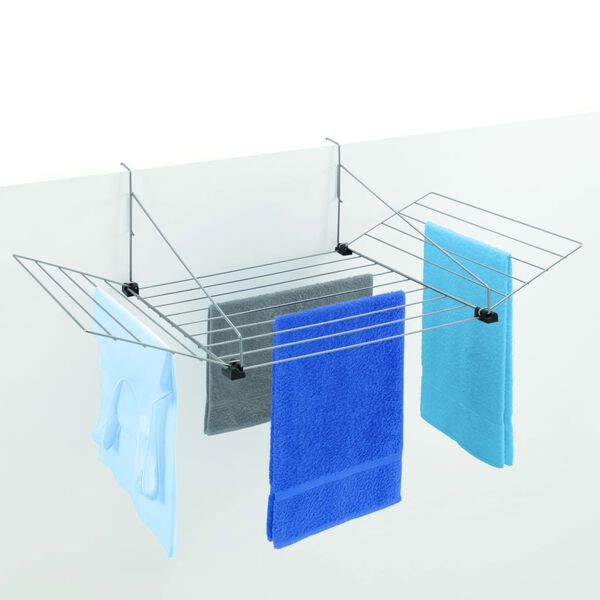 Tomado Hanging Drying Rack Tilburg 12 m Silver