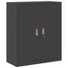 vidaXL Storage Cabinet Black 90 x 40 x 105 cm Cold-Rolled Steel