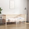 vidaXL Day Bed without Mattress 100x200 cm Solid Wood Pine