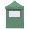 vidaXL Party Tent Folding Green 200 x 200 x 306 cm Oxford Fabric