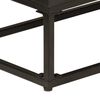 vidaXL Sideboard Black 55x30x76 cm Solid Wood Mango and Iron
