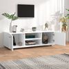 vidaXL TV Cabinet White 110x40x35 cm Engineered Wood