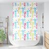 vidaXL Shower Roller Blind with Cassette 120x240 cm Fabric Width 116 cm