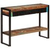 vidaXL Console Table 110x30x76 cm Solid Wood Reclaimed