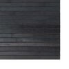 vidaXL Rug Rectangular Grey 70x300 cm Bamboo