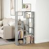 vidaXL Bookcase Concrete Grey 72x20x120.5 cm Engineered Wood