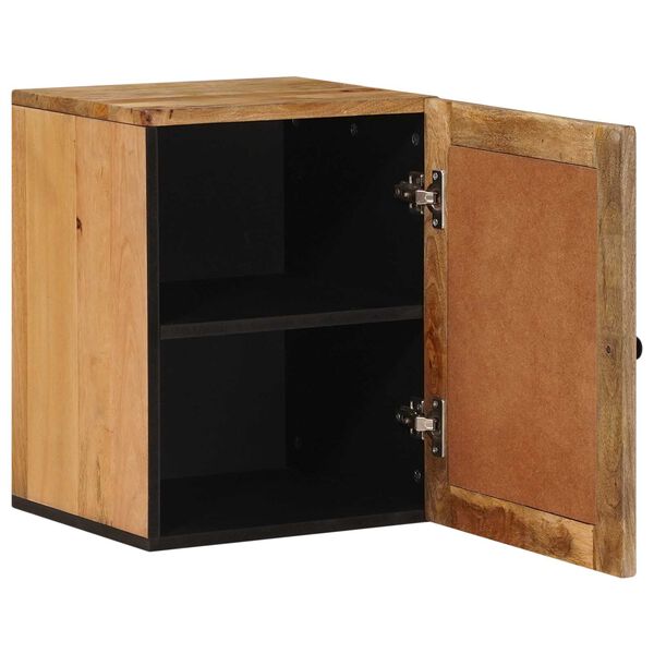 vidaXL Bathroom Hanging Cabinet with Storage Natural 38 x 33.5 x 48 cm