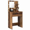 vidaXL Bedroom Dressing Tables with Drawer Old Wood 80 x 39.6 x 135 cm