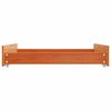 vidaXL Bed Drawers 2 pcs Wax Brown Solid Wood Pine