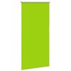 vidaXL Roller Blind Blackout Leaves Green 80x175 cm Fabric Width 75.7 cm Polyester