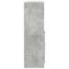 vidaXL Kitchen Cabinet Concrete Grey 57x41.5x131.5 cm Engineered Wood