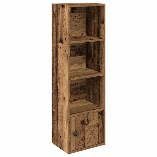 vidaXL Bookcase Old Wood 31x24x102 cm Engineered Wood