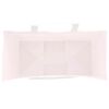 vidaXL Paper Bags 250 pcs with Handles Pink 18x8x22 cm