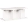 vidaXL Coffee Table White 80 x 39.5 x 33.5 cm Solid pine wood